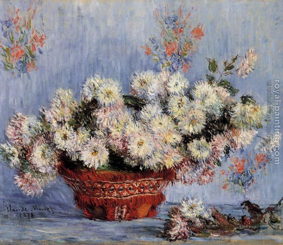 Claude Oscar Monet : Chrysanthemums